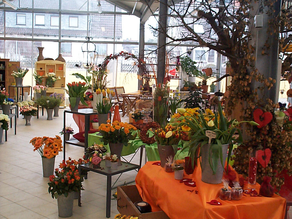 Rundgang durch das Blumenhaus Smedla - Gärtnerei und Blumenladen in Mainz