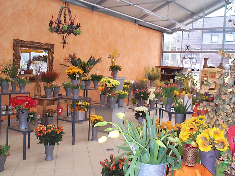 Rundgang durch das Blumenhaus Smedla - Gärtnerei und Blumenladen in Mainz